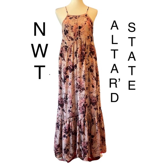 Altar'd State Dresses & Skirts - NWT Altar’d State floral maxi dress